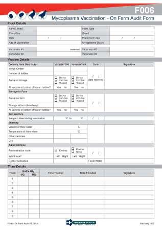 Download Farm Audit Form